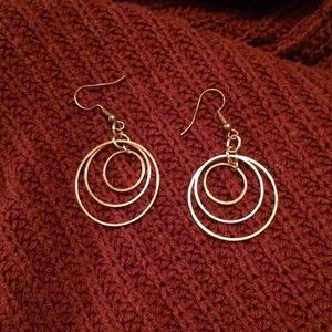 LAST CHANCE!🧡Golden Rays Hoop Hook Earrings